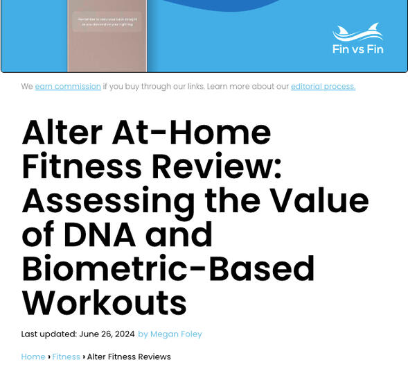 Blog article for Fin vs. Fin