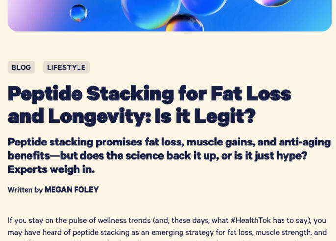 Blog article for Stridekick