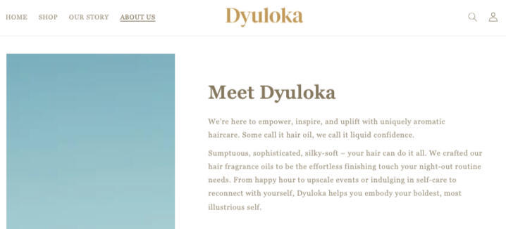 Dyuloka Website Content